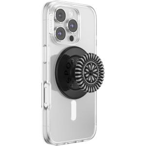 PopSockets Adhesive Phone Grip, Holder, Phone Stand, Enamel – Enamel Stamped Black(Enamel Stamped Black)