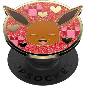 PopSockets Adhesive Phone Grip, Holder, Phone Stand, Pokemon – Mew Whimsy(Eevee XOXO)