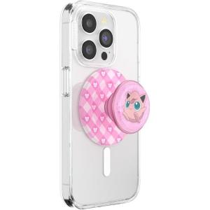PopSockets Adhesive Phone Grip, Holder, Phone Stand, Pokemon – Mew Whimsy(Jigglypuff Sparkle)