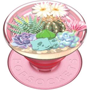 PopSockets Adhesive Phone Grip, Holder, Phone Stand, Pokemon – Mew Whimsy(Terrarium)
