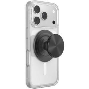 PopSockets Adhesive Phone Grip, Holder, Phone Stand, Spinner – Black Radial Backspin(Black Radial)