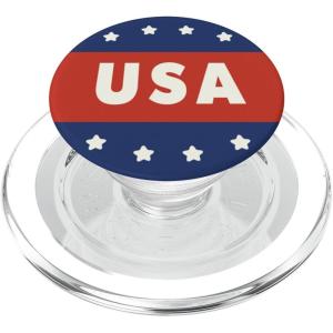 PopSockets Phone Grip – USA Badge PopSockets PopGrip for MagSafe(Magnetic PopGrip)