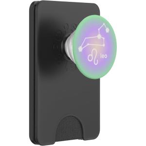 PopSockets Zodiac Phone Grip – Leo Zodiac Sign PopSockets PopGrip for MagSafe(Magnetic PopWallet)