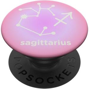 PopSockets Zodiac Phone Grip – Sagittarius Zodiac Sign PopSockets PopGrip for MagSafe(Adhesive PopGrip)