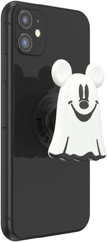 imagePopSockets Phone Grip with Expanding Kickstand Adhesive Grip Disney Classics 80s MickeyMickey Ghost