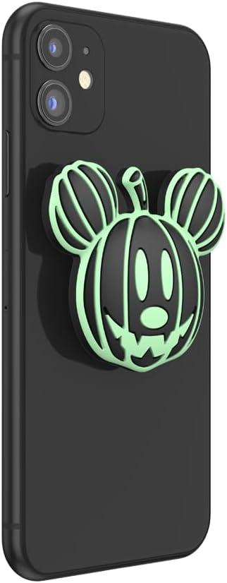 imagePopSockets Phone Grip with Expanding Kickstand Adhesive Grip Disney Classics 80s MickeyPumpkin Mickey