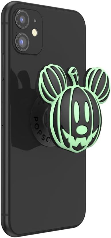 imagePopSockets Phone Grip with Expanding Kickstand Adhesive Grip Disney Classics 80s MickeyPumpkin Mickey