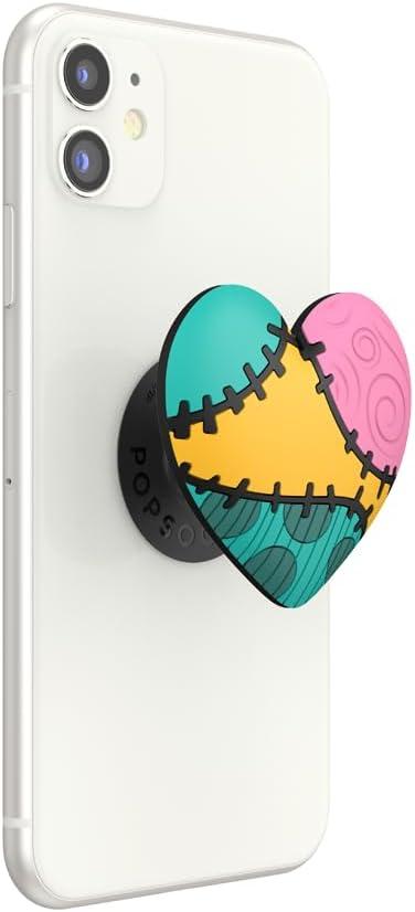 imagePopSockets Phone Grip with Expanding Kickstand Adhesive Grip Disney Classics 80s MickeySallys Heart