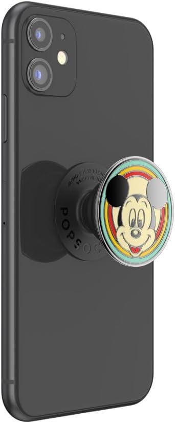 imagePopSockets Phone Grip with Expanding Kickstand Adhesive Grip Disney Classics 80s MickeyVintage Mickey
