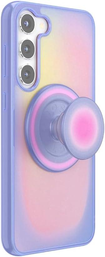 imagePopSockets Samsung Galaxy S26 Phone Case Compatible with MagSafe Purple AuraAura