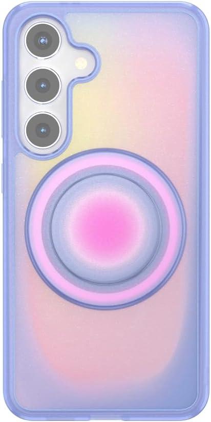 imagePopSockets Samsung Galaxy S26 Phone Case Compatible with MagSafe Purple AuraAura