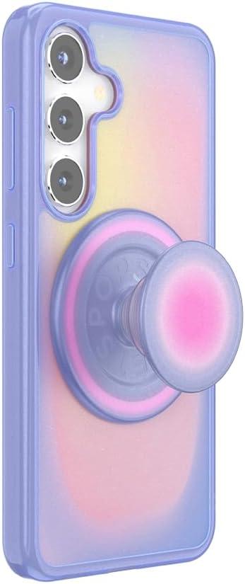 imagePopSockets Samsung Galaxy S26 Phone Case Compatible with MagSafe Purple AuraAura