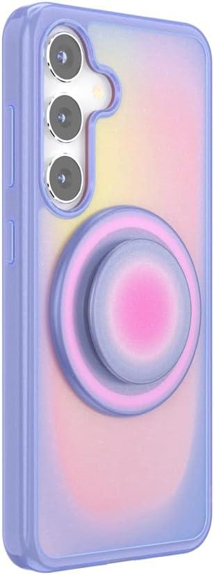 imagePopSockets Samsung Galaxy S26 Phone Case Compatible with MagSafe Purple AuraAura