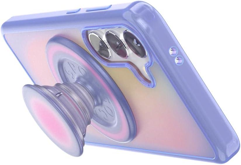 imagePopSockets Samsung Galaxy S26 Phone Case Compatible with MagSafe Purple AuraAura