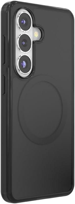 imagePopSockets Samsung Galaxy S26 Phone Case Compatible with MagSafe Purple AuraBlack Transluscent
