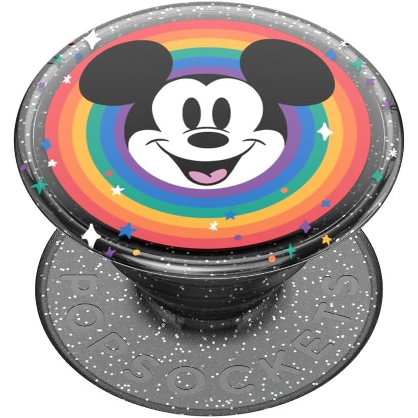 imagePopSockets Phone Grip with Expanding Kickstand Adhesive Grip Disney Classics 80s MickeyMickey Pride
