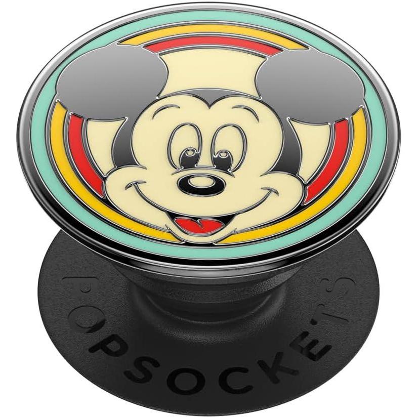 imagePopSockets Phone Grip with Expanding Kickstand Adhesive Grip Disney Classics 80s MickeyVintage Mickey