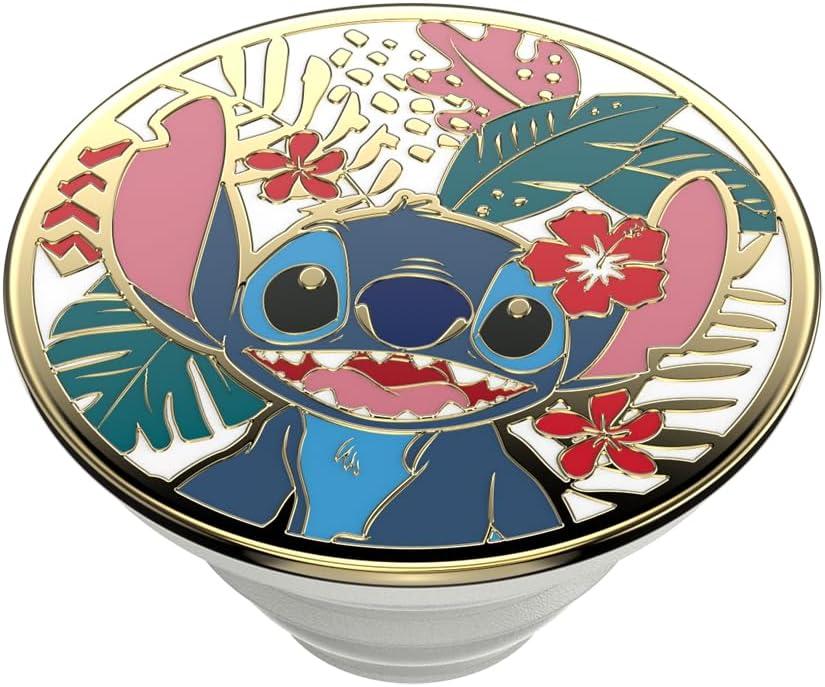 imagePopSockets Adhesive Phone Grip Holder Phone Stand Disney Aloha StitchEnamel Stitch