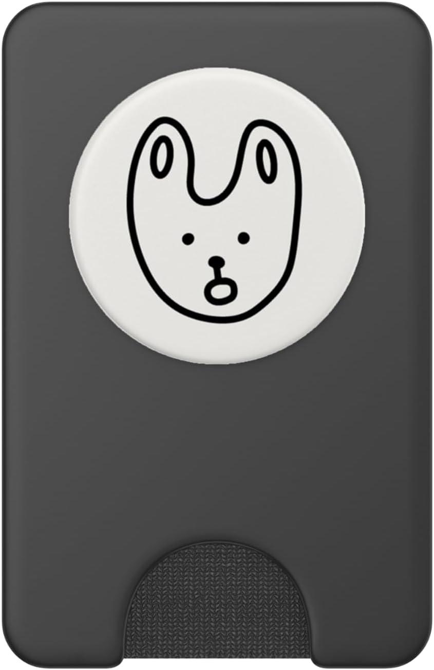 imagePopSockets Dog Phone Grip Cartoon Doggy PopSockets PopGrip for MagSafeMagnetic PopWallet