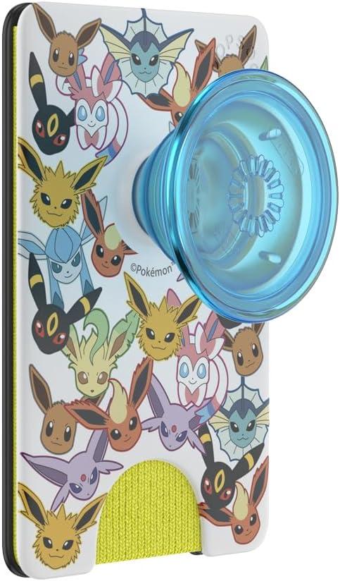 imagePopSockets Phone Wallet for MagSafe Phone Card Holder with Grip Pokemon Gengar Dream EaterEevee Evolution