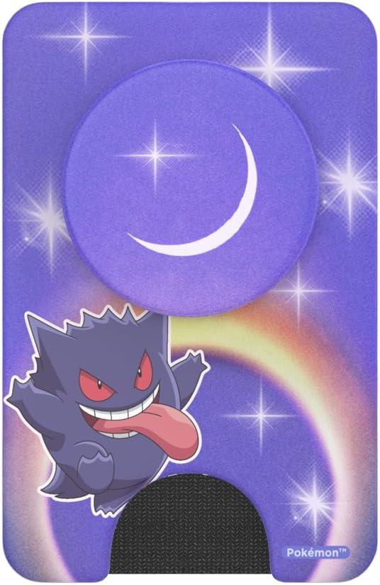 imagePopSockets Phone Wallet for MagSafe Phone Card Holder with Grip Pokemon Gengar Dream EaterGengar Dream Eater