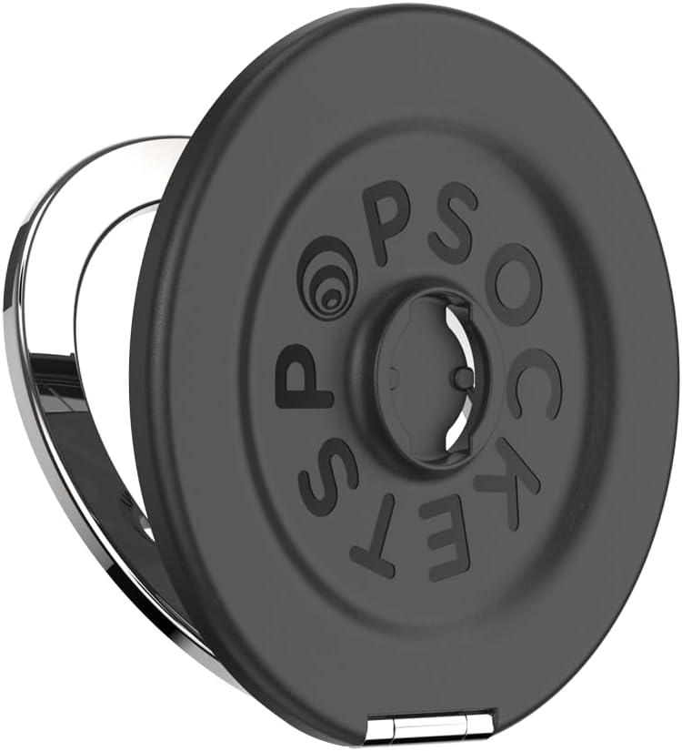 imagePopSockets Round Magnetic Base Only Compatible with PopSockets Tops KickOut BlackBlack