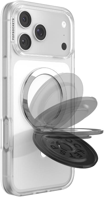 imagePopSockets Round Magnetic Base Only Compatible with PopSockets Tops KickOut BlackBlack