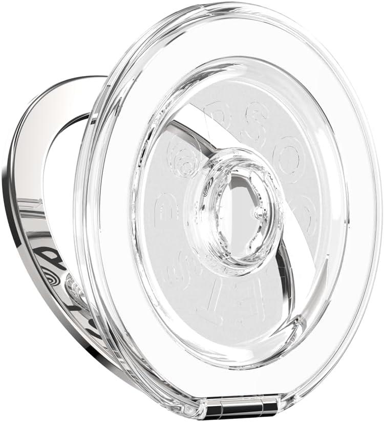 imagePopSockets Round Magnetic Base Only Compatible with PopSockets Tops KickOut BlackClear