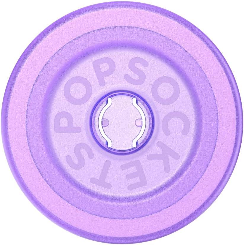 imagePopSockets Round Magnetic Base Only Compatible with PopSockets Tops KickOut BlackDusty Lavendar