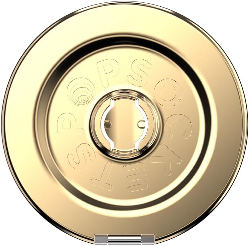 imagePopSockets Round Magnetic Base Only Compatible with PopSockets Tops KickOut BlackGold