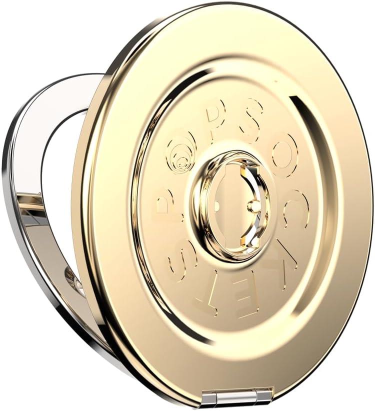imagePopSockets Round Magnetic Base Only Compatible with PopSockets Tops KickOut BlackGold
