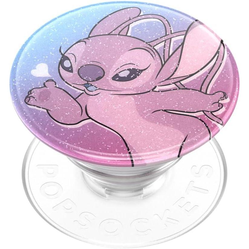 imagePopSockets Adhesive Phone Grip Holder Phone Stand Disney  Aloha StitchAngel Kisses