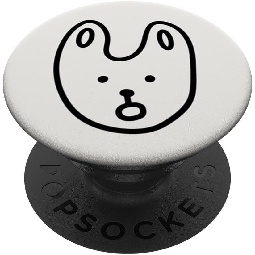 imagePopSockets Dog Phone Grip  Cartoon Doggy PopSockets PopGrip for MagSafeAdhesive PopGrip