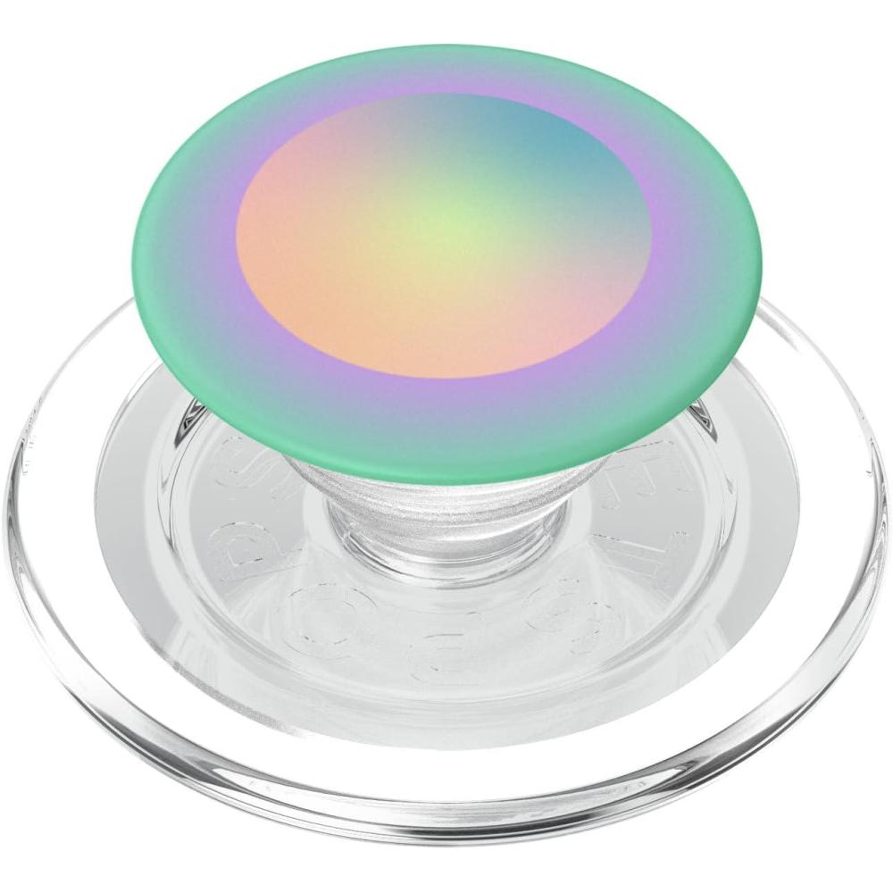 imagePopSockets Phone Grip Green Aura PopSockets PopGrip for MagSafeMagnetic PopGrip