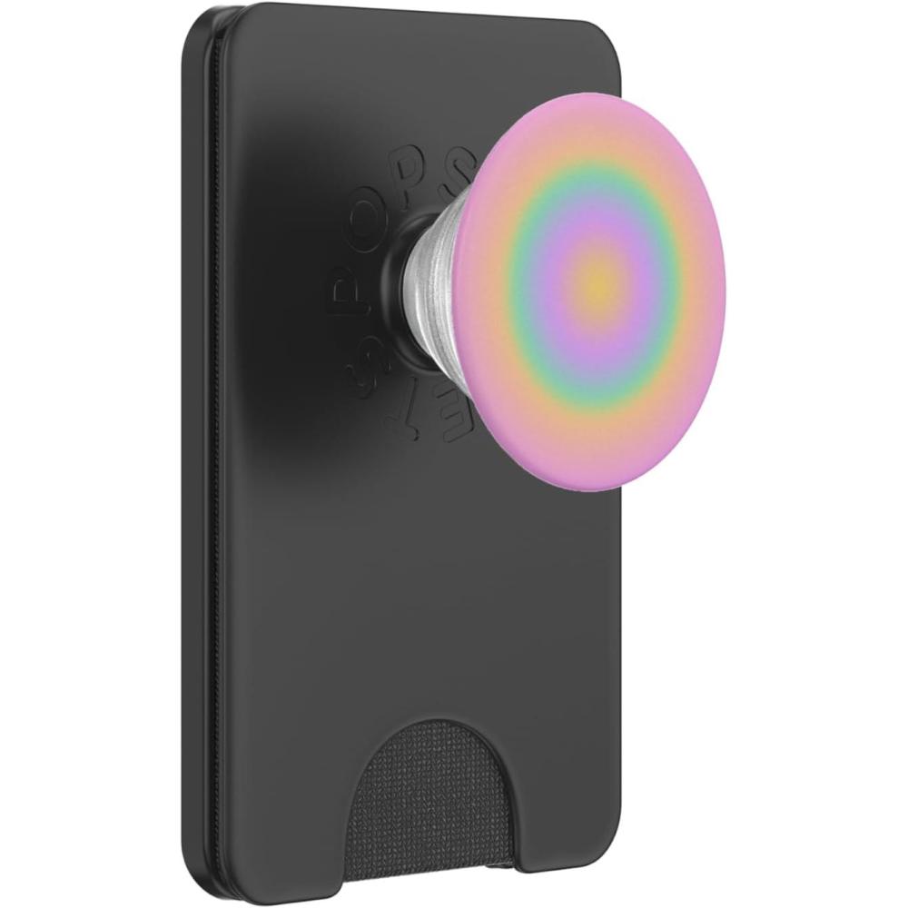 imagePopSockets Phone Grip Rainbow Aura PopSockets PopGrip for MagSafeMagnetic PopWallet
