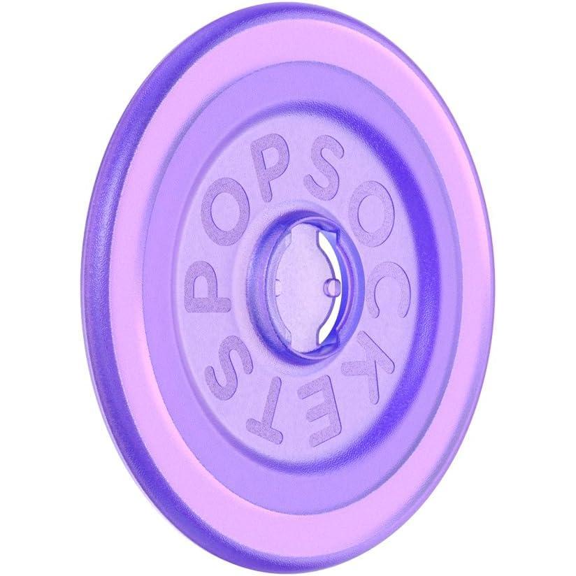 imagePopSockets Round Magnetic Base Only Compatible with PopSockets Tops KickOut BlackDusty Lavendar