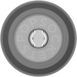 PopSockets Round Magnetic Base Only, Compatible with PopSockets Tops, Kick-Out – Black(Transluscent Black)