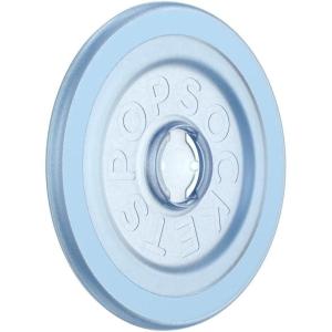 PopSockets Round Magnetic Base Only, Compatible with PopSockets Tops, Kick-Out – Black(Transluscent Ice Blue)