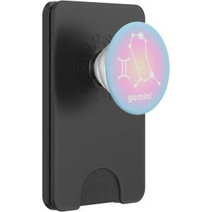 PopSockets Zodiac Phone Grip – Gemini Zodiac Sign PopSockets PopGrip for MagSafe(Magnetic PopWallet)
