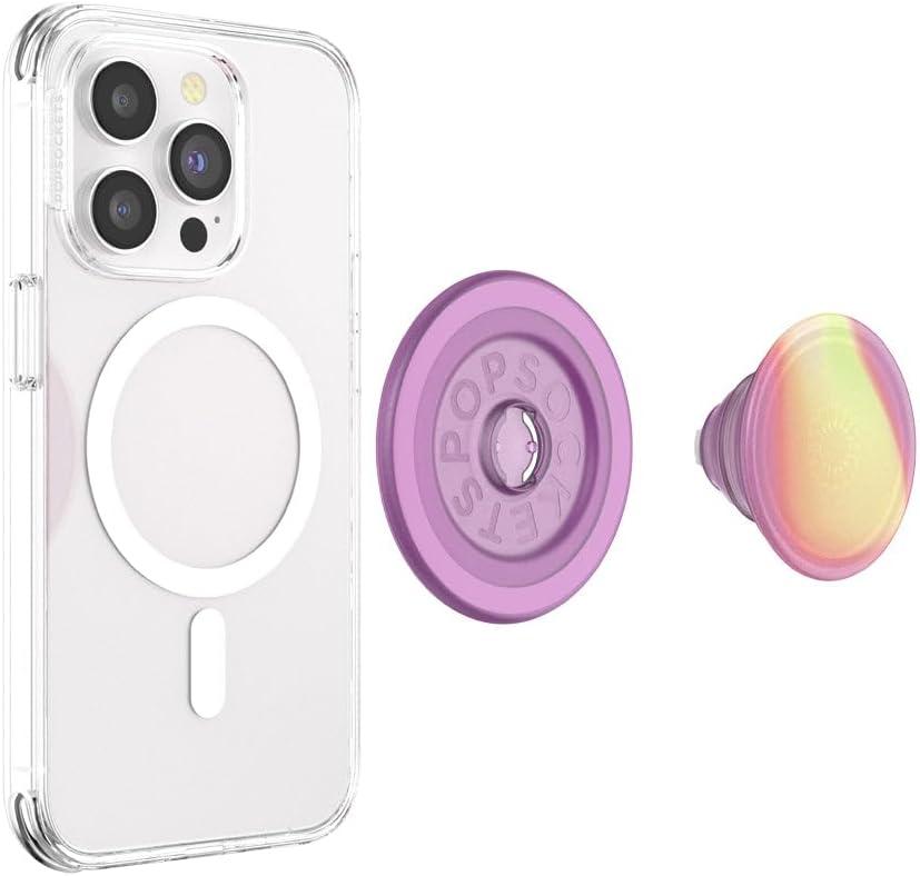 imagePopSockets Adhesive Phone Grip Holder Phone Stand PlantBased Night AuraAurange