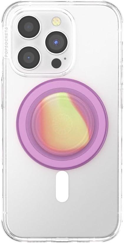 imagePopSockets Adhesive Phone Grip Holder Phone Stand PlantBased Night AuraAurange
