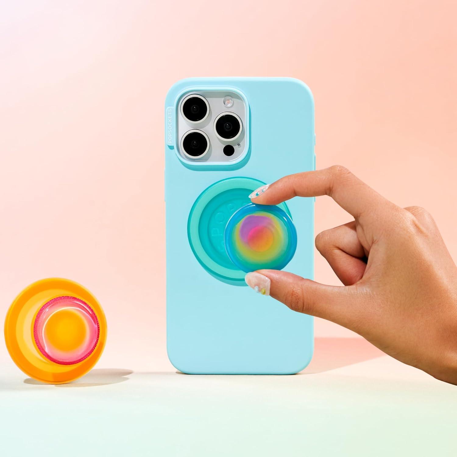imagePopSockets Adhesive Phone Grip Holder Phone Stand PlantBased Night AuraBoca Aura