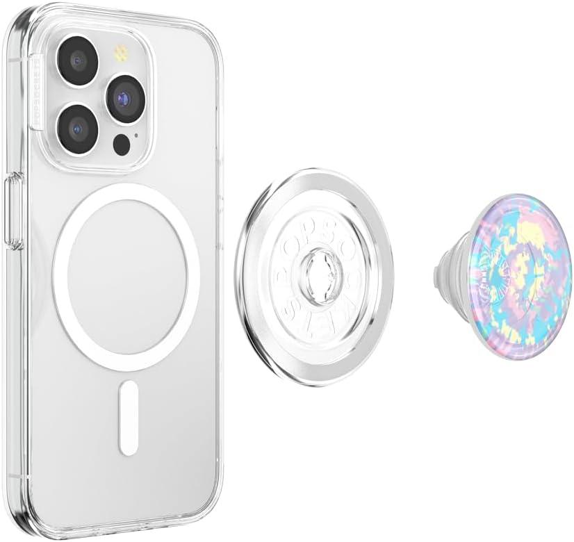 imagePopSockets Adhesive Phone Grip Holder Phone Stand PlantBased Night AuraMarble Swirl