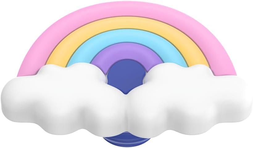 imagePopSockets Adhesive Phone Grip Holder Phone Stand PlantBased Night AuraPopOut Rainbow