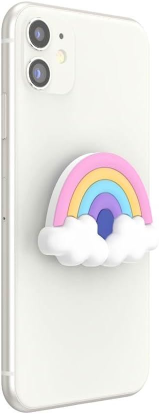 imagePopSockets Adhesive Phone Grip Holder Phone Stand PlantBased Night AuraPopOut Rainbow