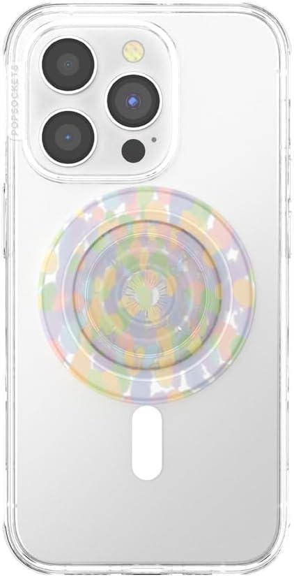 imagePopSockets Adhesive Phone Grip Holder Phone Stand PlantBased Night AuraRainbow Glass