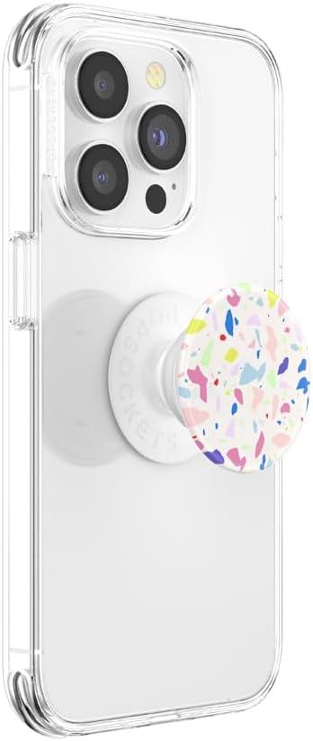 imagePopSockets Adhesive Phone Grip Holder Phone Stand PlantBased Night AuraTerrazo Party