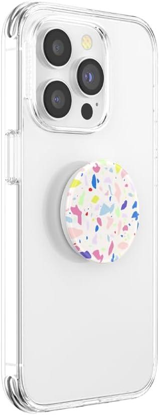 imagePopSockets Adhesive Phone Grip Holder Phone Stand PlantBased Night AuraTerrazo Party