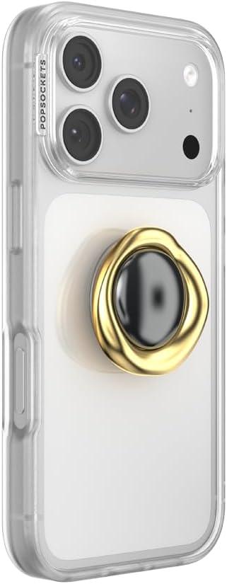 imagePopSockets Phone Grip for MagSafe Magnetic Holder Phone Stand Crystal Eye of the Beholder GoldEye of the Beholder Gold Adhesive