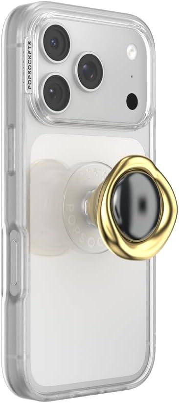 imagePopSockets Phone Grip for MagSafe Magnetic Holder Phone Stand Crystal Eye of the Beholder GoldEye of the Beholder Gold Adhesive